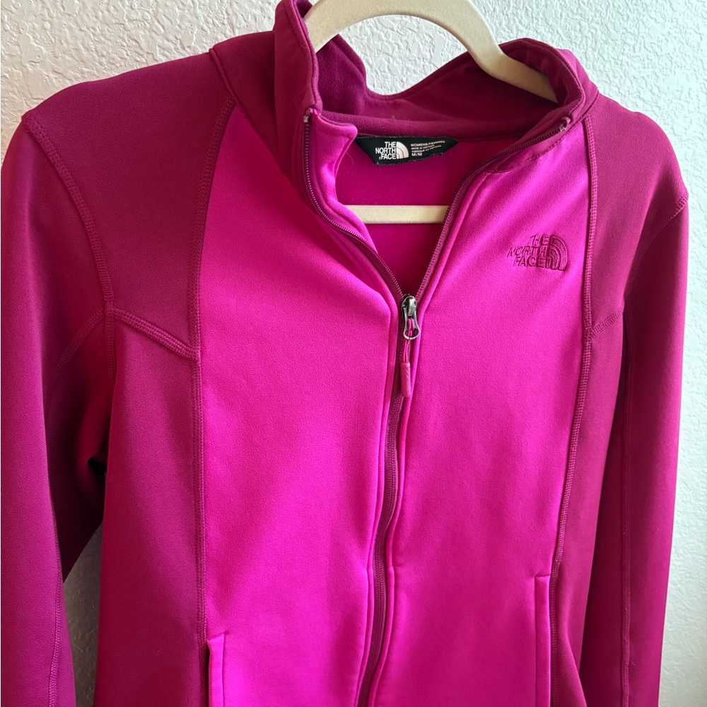 Pink North face fleece